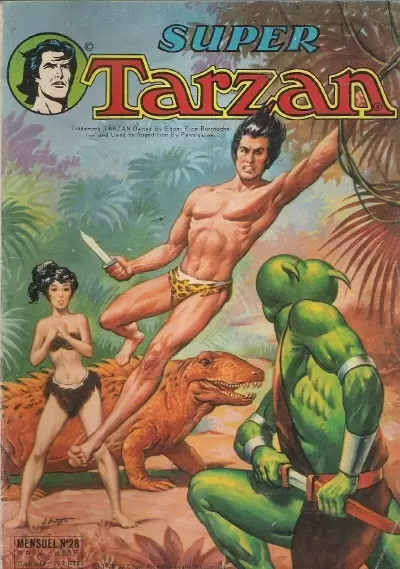 Super Tarzan - 1ère série (Sagédition) - Pellucidar, monde de périls 1 et 2