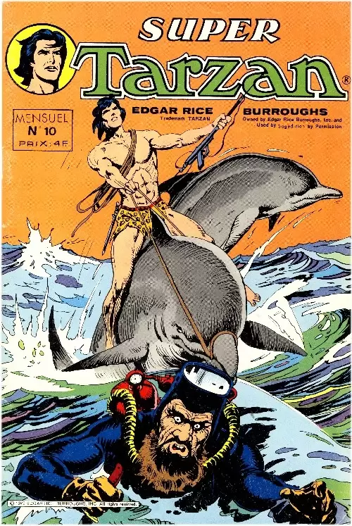 Super Tarzan - 2ème série (Sagédition) - Le démon du marécage