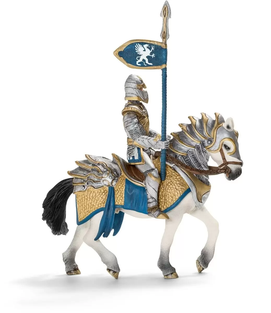Ritter - Monde des Chevaliers - Chevalier griffon à cheval avec lance