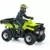 Quad avec conducteur