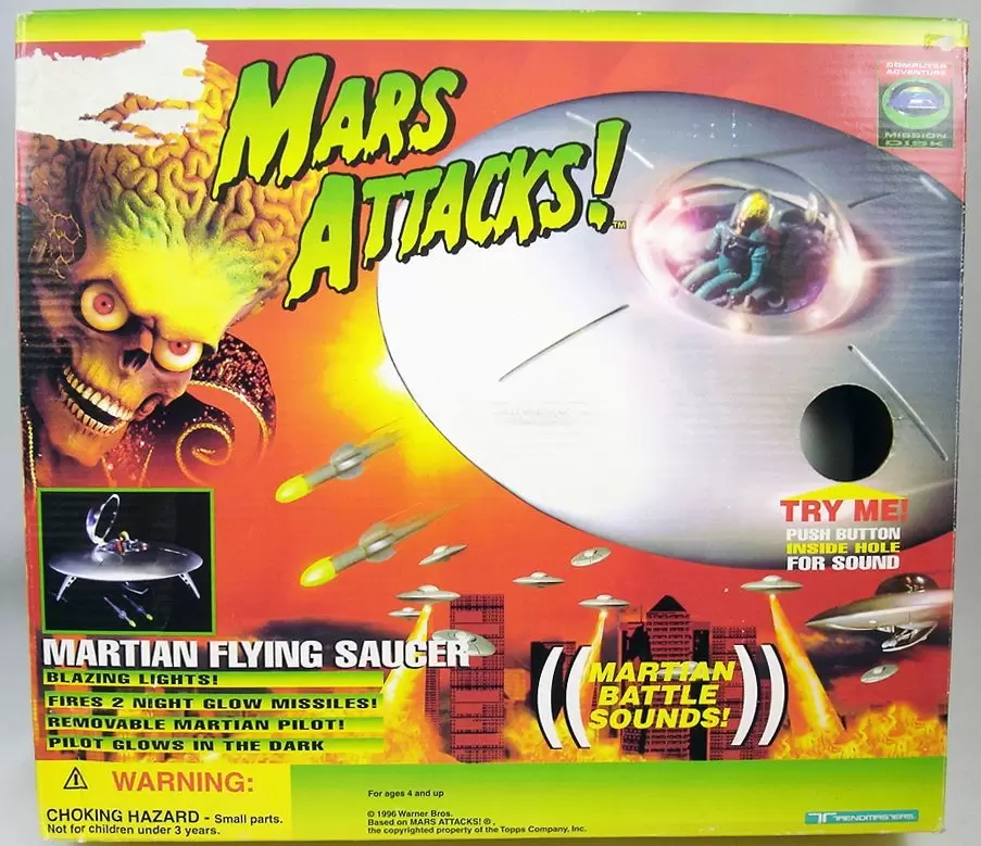 Mars Attacks ! - Martian Flying Saucer