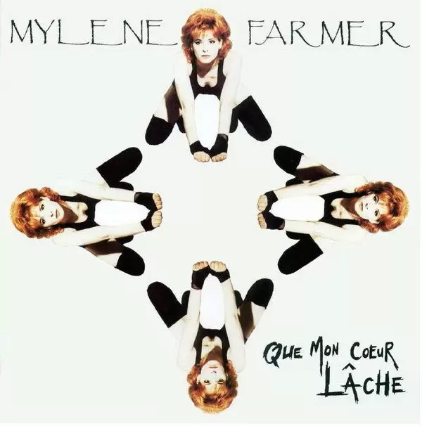 Mylène Farmer - Que mon cœur lâche CD Promo Luxe France