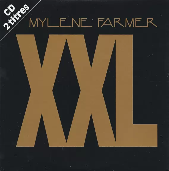 Mylène Farmer - XXL CD Single France - CD Noir