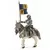 Ritter - Monde des Chevaliers - Porte drapeau à cheval
