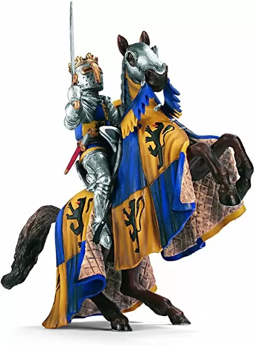 Ritter - Monde des Chevaliers - Prince à cheval se cabrant