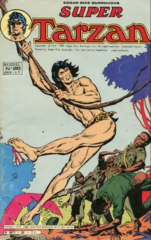 Super Tarzan - 2ème série (Sagédition) - L\'éléphant d\'or