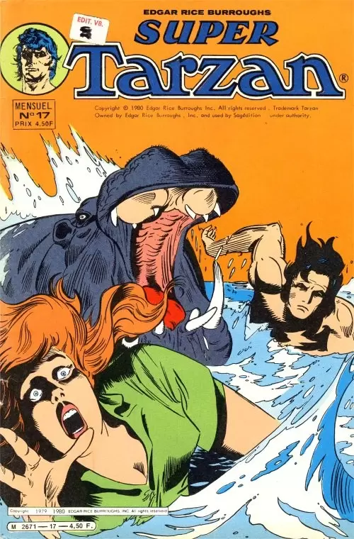 Super Tarzan - 2ème série (Sagédition) - L\'homme perdu