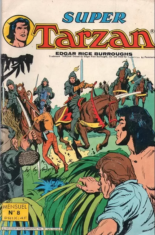 Super Tarzan - 2ème série (Sagédition) - La menace blanche