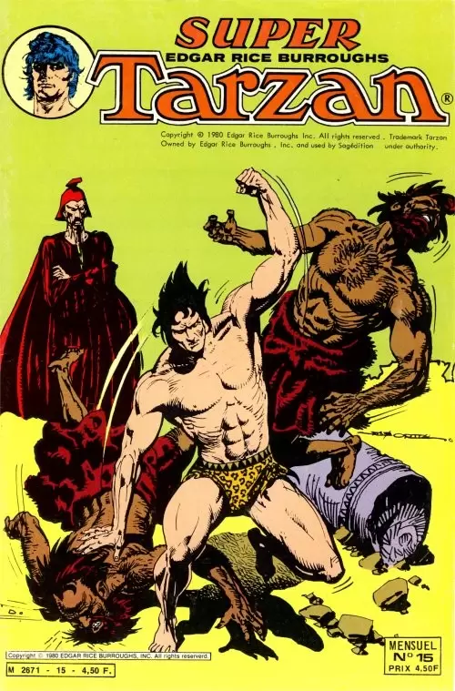 Super Tarzan - 2ème série (Sagédition) - Les hommes-araignées
