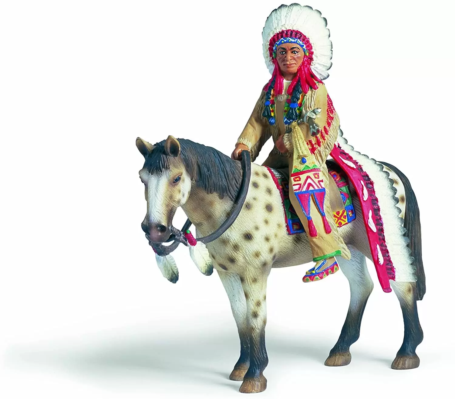 Wild West - Sioux, Chef De Tribu À Cheval