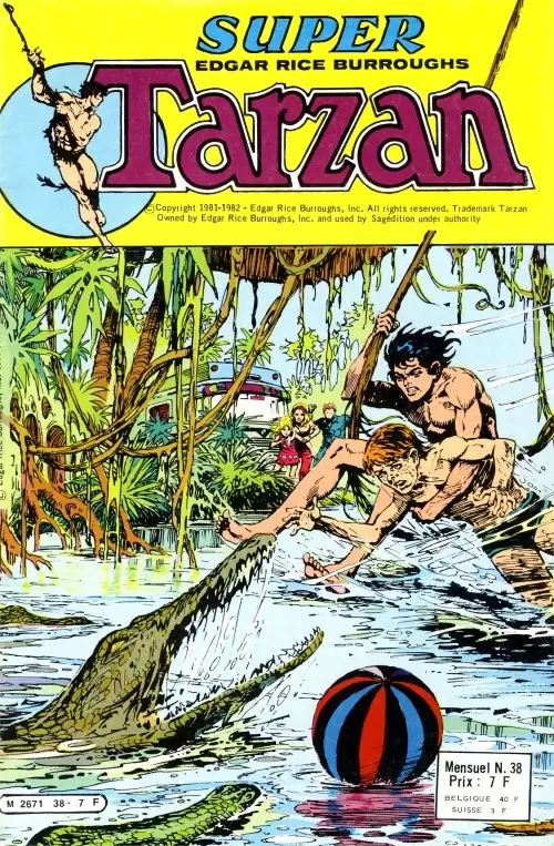Super Tarzan - 2ème série (Sagédition) - Le dernier des monstres