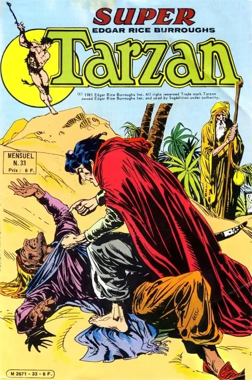 Super Tarzan - 2ème série (Sagédition) - Le grain de sable