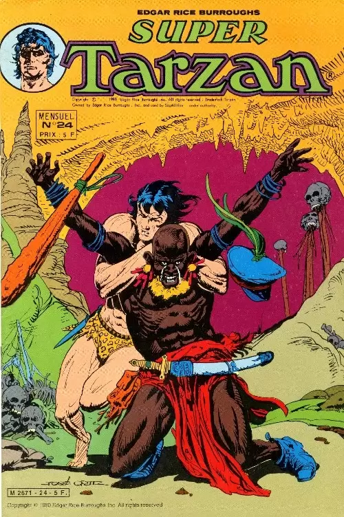 Super Tarzan - 2ème série (Sagédition) - Le jour où la terre trembla