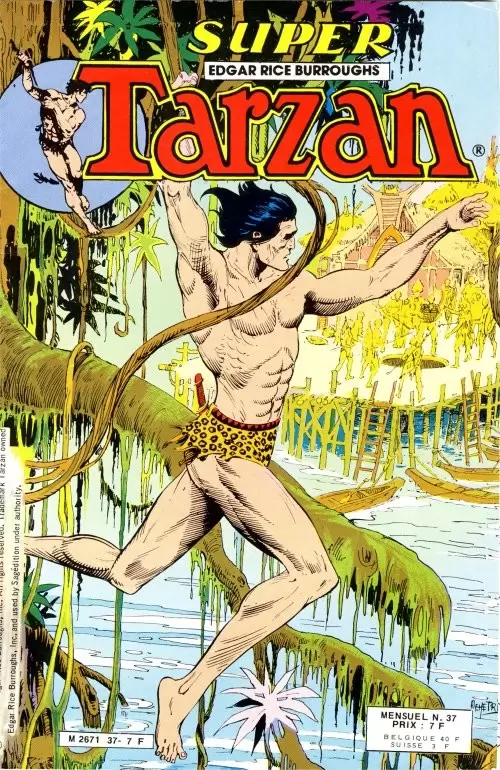 Super Tarzan - 2ème série (Sagédition) - Les guerriers fantômes