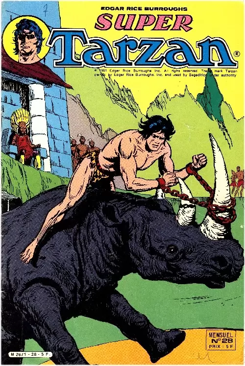 Super Tarzan - 2ème série (Sagédition) - Un piège pour Tarzan