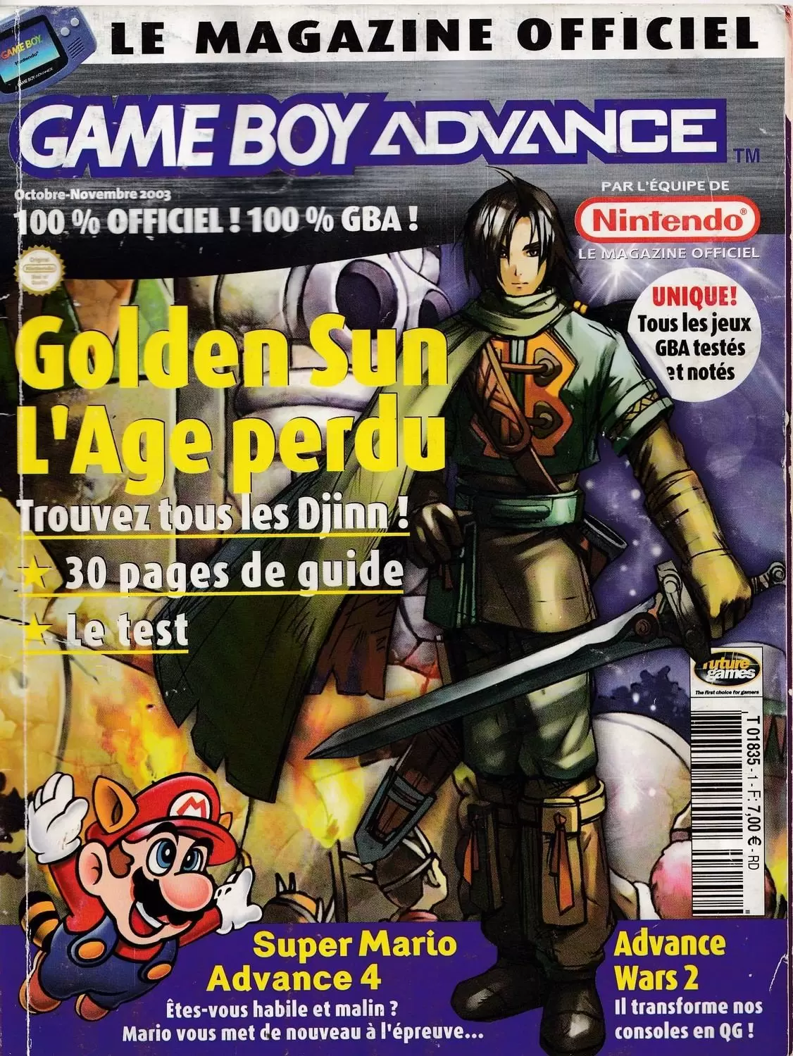 Game Boy Advance - Le Magazine Officiel - Game Boy Advance - Le Magazine Officiel n°1