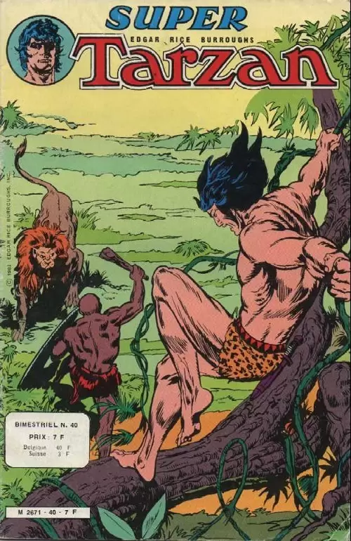 Super Tarzan - 2ème série (Sagédition) - La ceinture de diamants