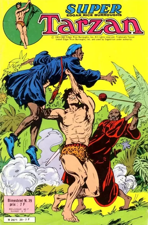 Super Tarzan - 2ème série (Sagédition) - La forêt de la peur