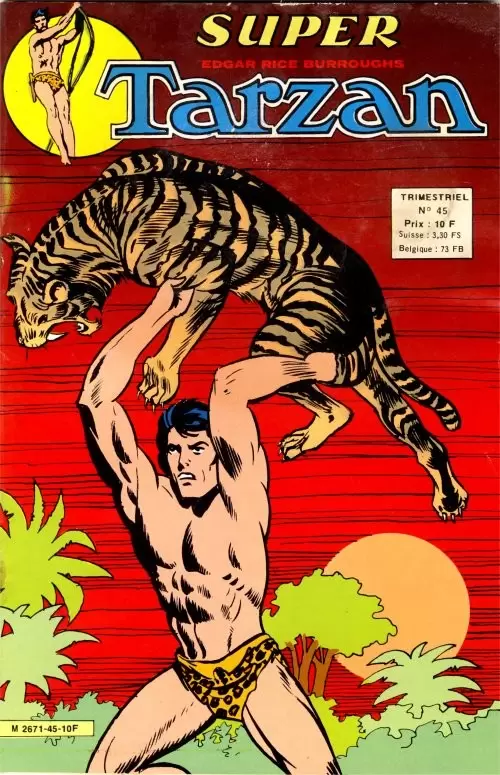 Super Tarzan - 2ème série (Sagédition) - La revanche de Spangles