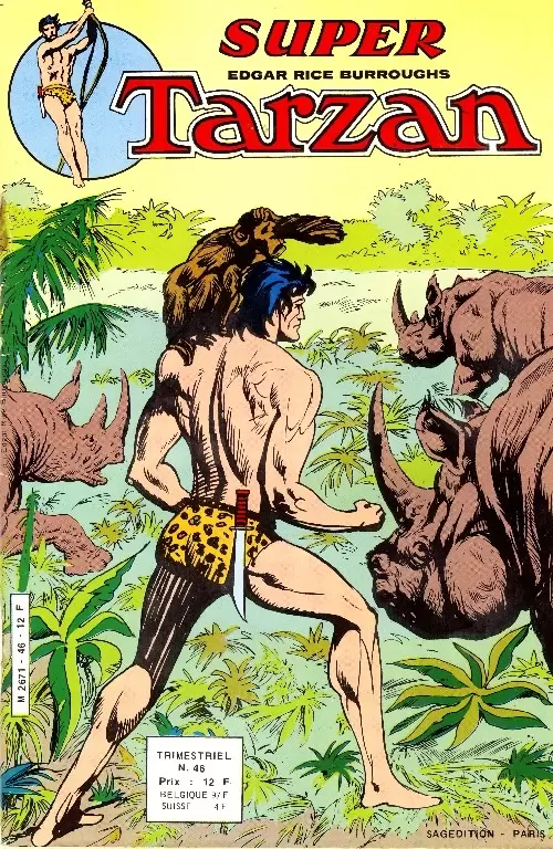 Super Tarzan - 2ème série (Sagédition) - Le démon des eaux