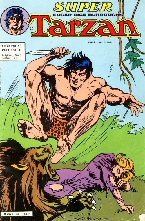 Super Tarzan - 2ème série (Sagédition) - Le monstre du marais