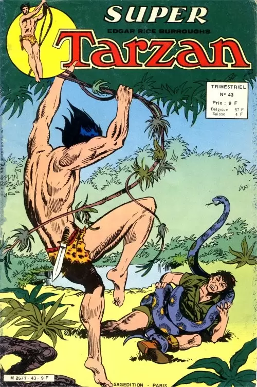 Super Tarzan - 2ème série (Sagédition) - Shandala l\'invincible