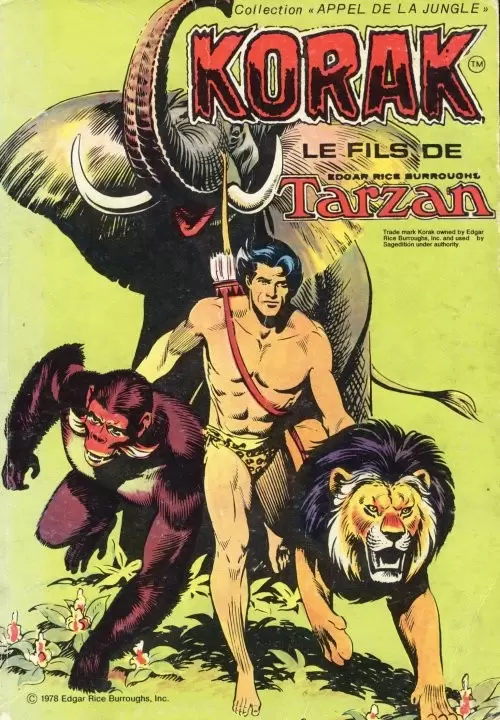 Tarzan (Collection Appel de la Jungle) - Korak le fils de Tarzan