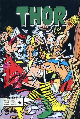 Thor 1ère série (Collection Flash) - Bataille de titans