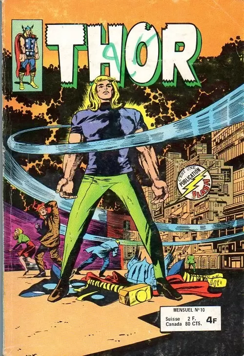Thor 1ère série (Collection Flash) - Abandonné sur Terre