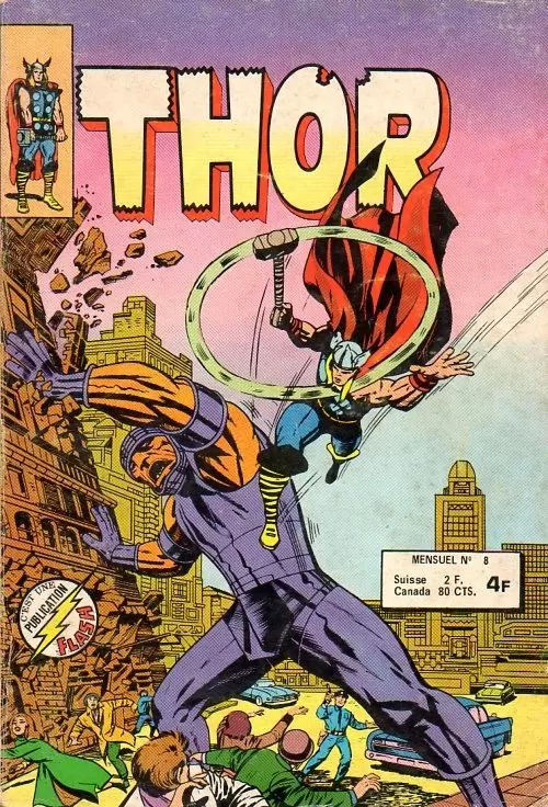 Thor 1ère série (Collection Flash) - L\'homme qui grandissait