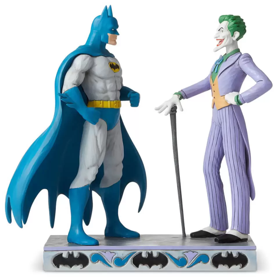 DC Comics - Jim Shore - Batman vs The Joker