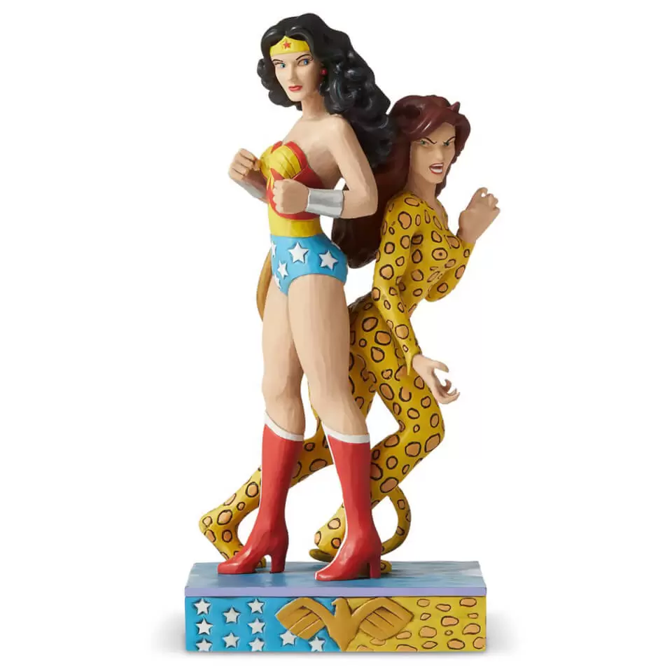 DC Comics - Jim Shore - Wonder Woman & Cheetah