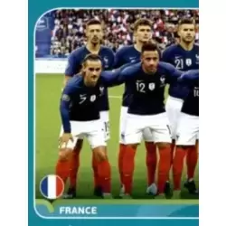 Line-up (puzzle 1) - France