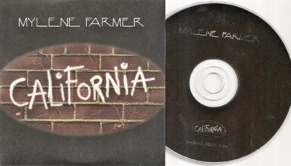 Mylène Farmer - California CD Promo France