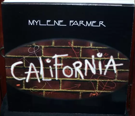 Mylène Farmer - California CD Promo Luxe France