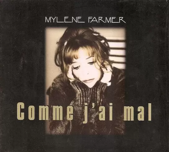 Mylène Farmer - Comme j\'ai mal CD Promo Digipack France