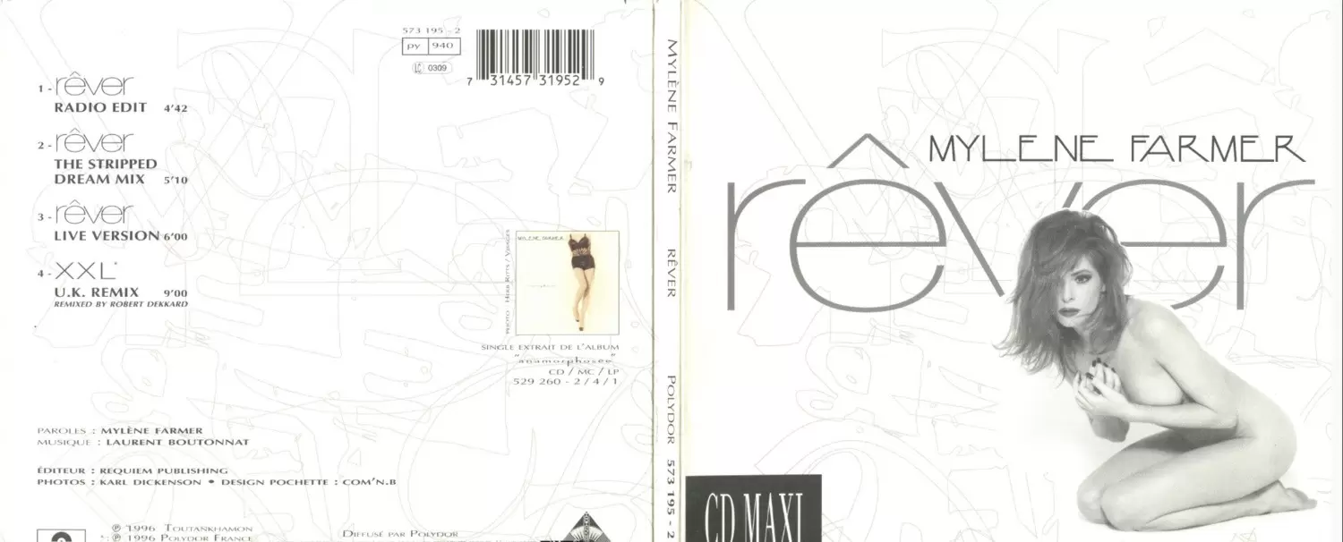 Mylène Farmer - Rêver CD Maxi Digipack France