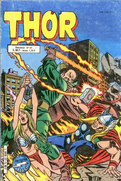 Thor 1ère série (Collection Flash) - Flammes sur Manhattan