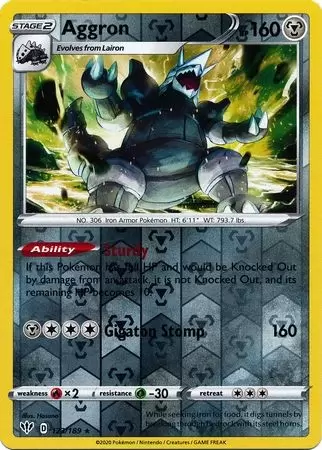 Darkness Ablaze - Aggron Reverse