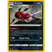 Pokemon Card Darkness Ablaze 121/189 Aron Reverse Holo Common