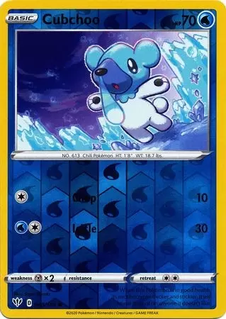Darkness Ablaze - Cubchoo Reverse