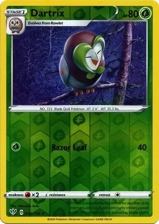 Darkness Ablaze - Dartrix Reverse