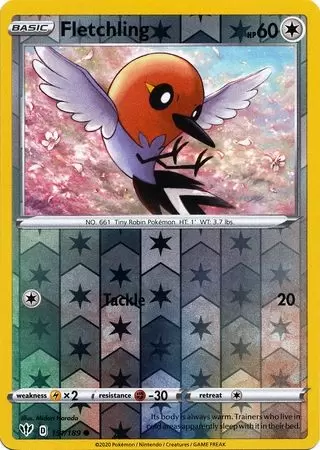Darkness Ablaze - Fletchling Reverse