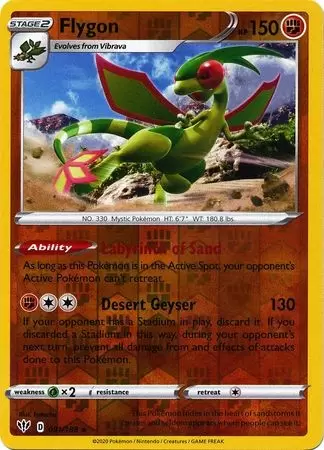 Darkness Ablaze - Flygon Reverse