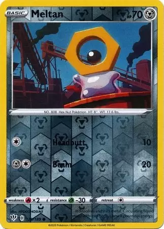 Darkness Ablaze - Meltan Reverse