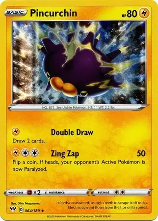Darkness Ablaze - Pincurchin Holo