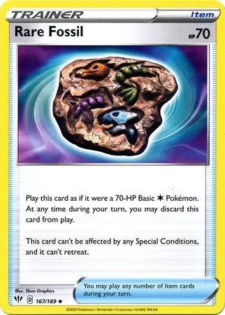 Darkness Ablaze - Rare Fossil