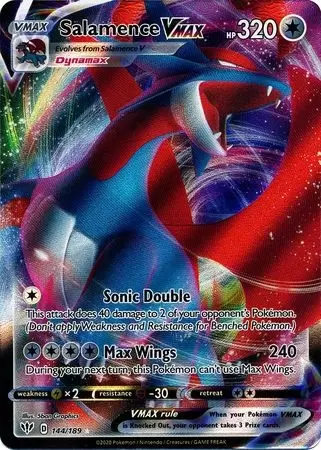 Darkness Ablaze - Salamence Vmax