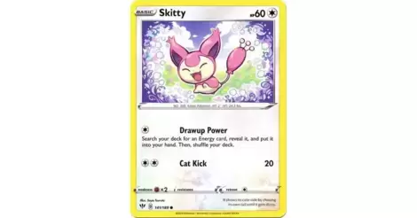 skitty pokemon card