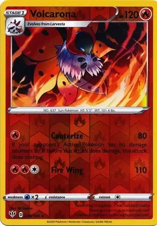 Darkness Ablaze - Volcarona Reverse